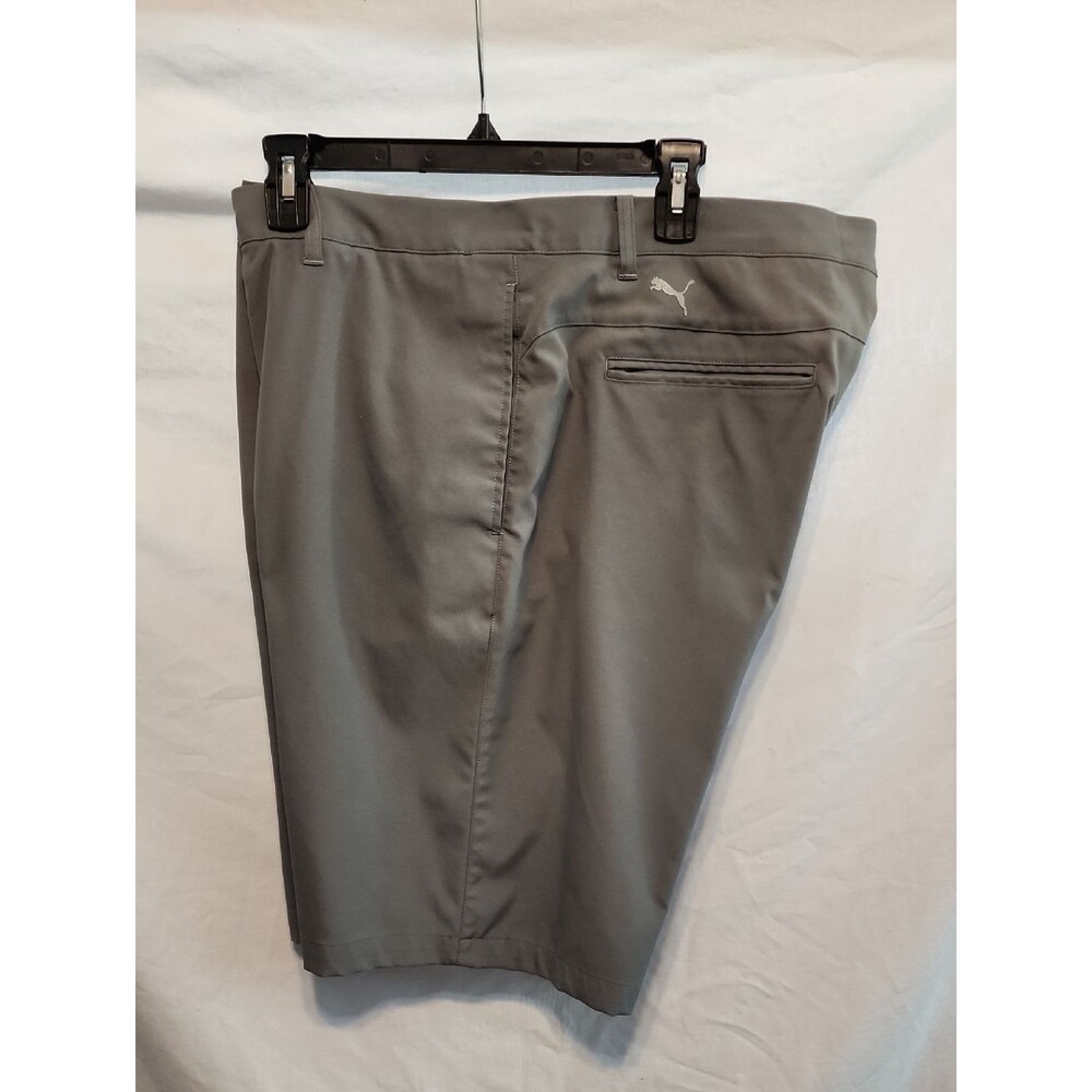 Puma Men's Gray Athletic Golf Shorts